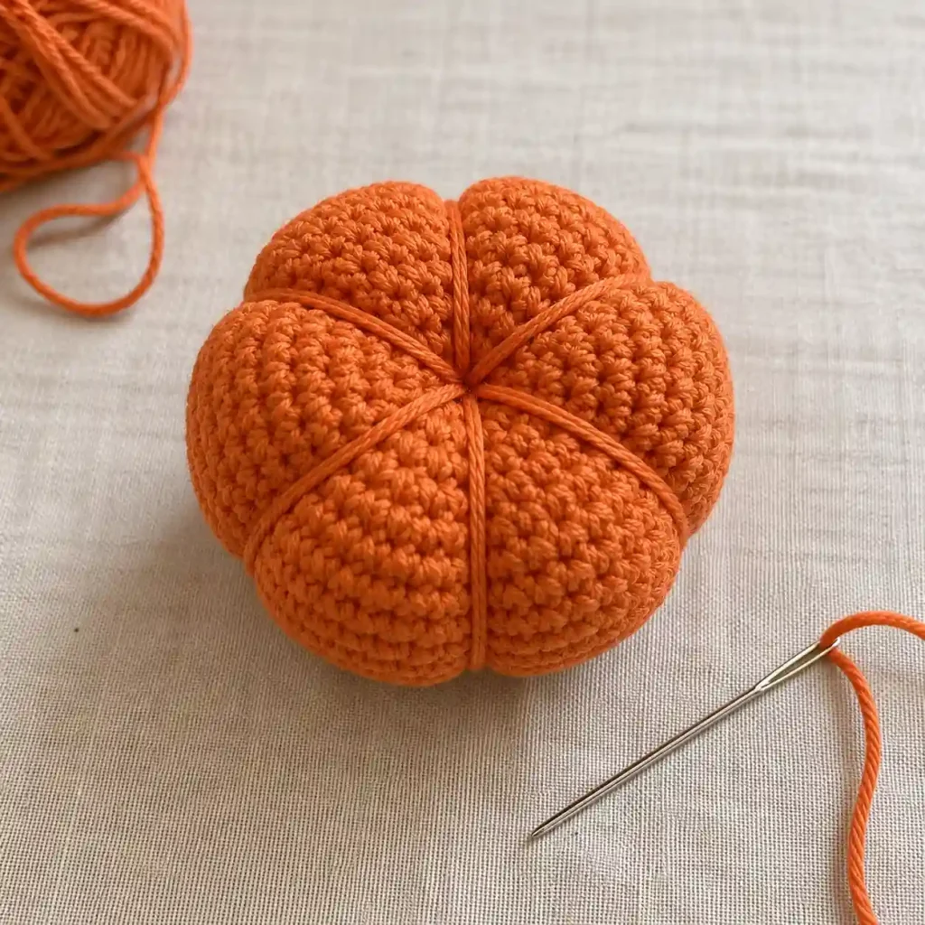 Shape the Pumpkin Sections